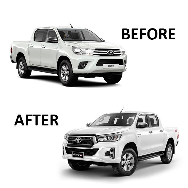 Buy Toyota Hilux Revo To Rocco Facelift Conversion