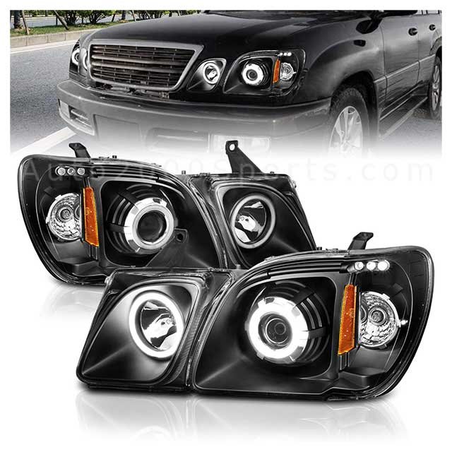 Buy Online Lexus Lx Headlamps Headlights Black