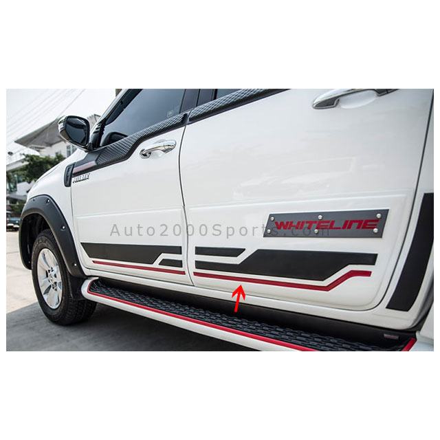 Buy Toyota Revo Whiteline Door Moulding Cladding