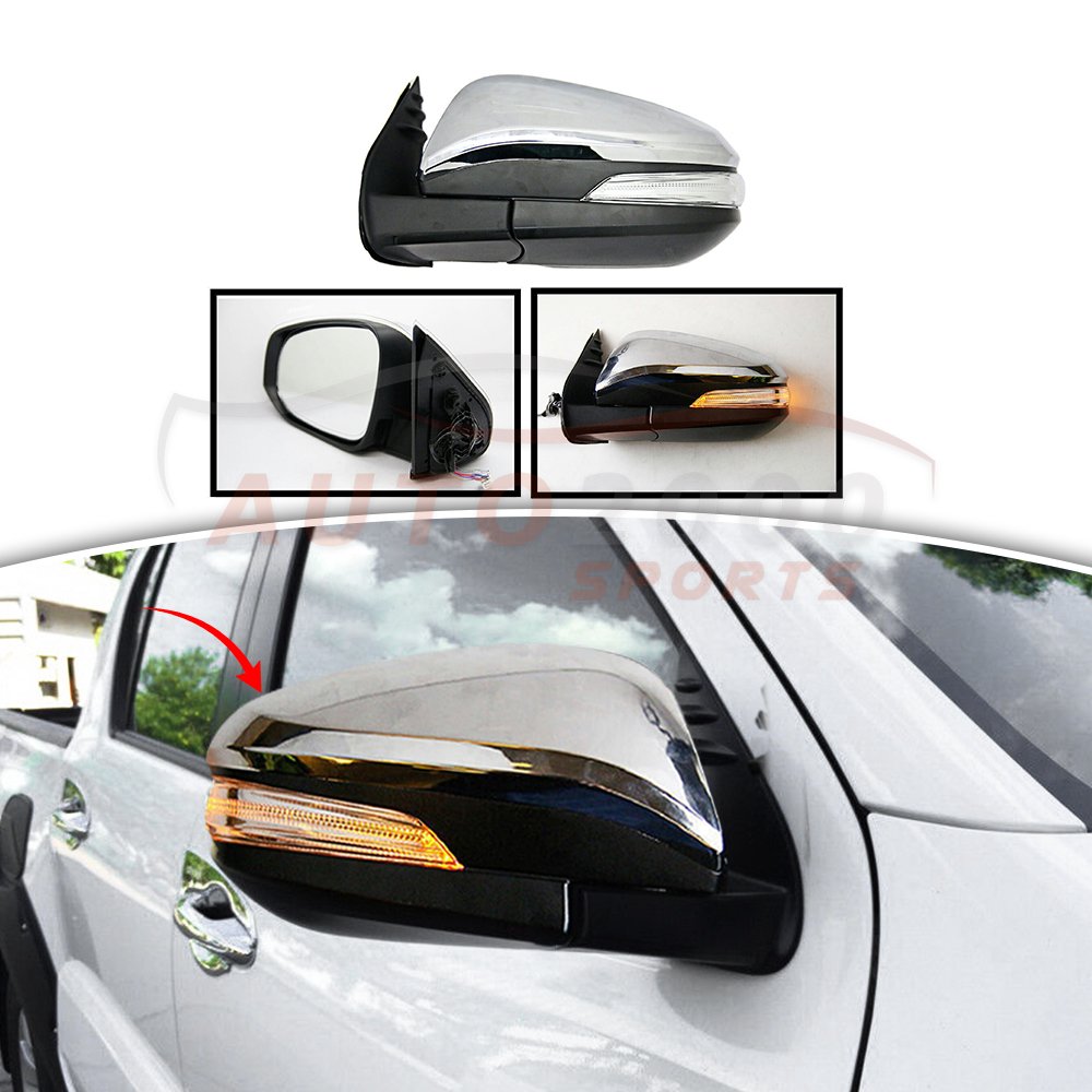 Buy Toyota Hilux Revo Side Mirrors Retractable Kit