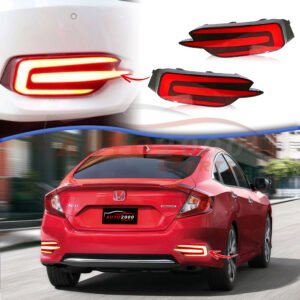 Honda Civic Bumper Reflector Lava 2016-2020