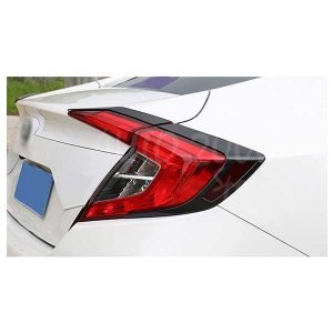 Honda Civic Rear Lamp Cover Trim Carbon 2016-2020