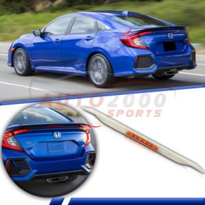 Honda Civic Trunk Spoiler RS Turbo Taiwan Made 2016-2020