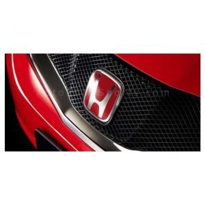 Honda Red Logo For Front Grill