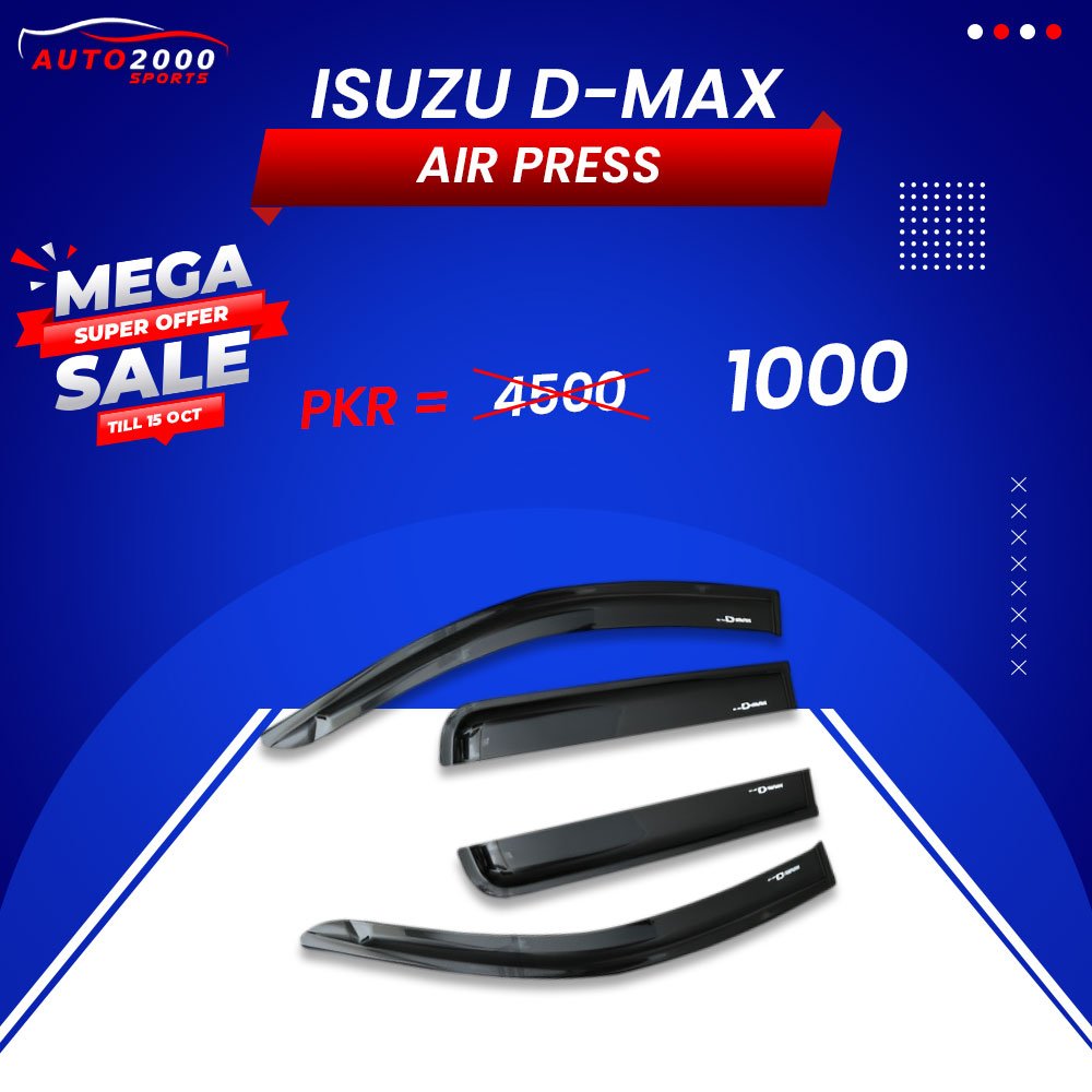 Isuzu D-Max Black Air Press 2021