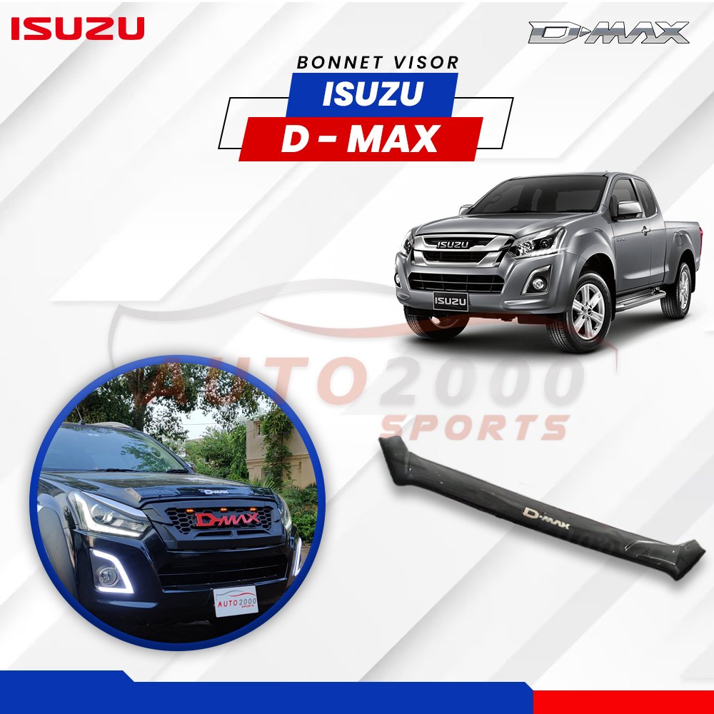 Isuzu D-Max Bonnet Visor 2018-2020