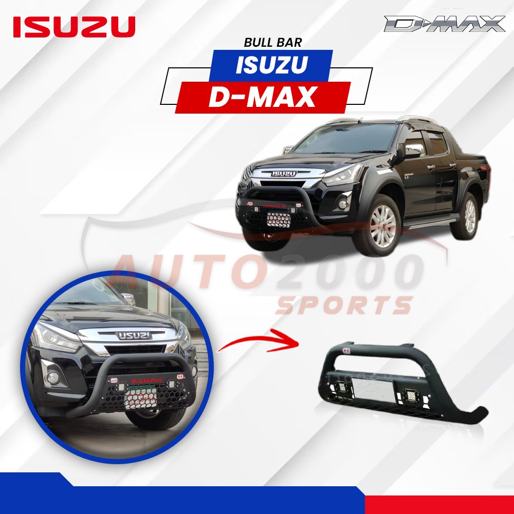 Isuzu D Max Bull Bar Hamer V1