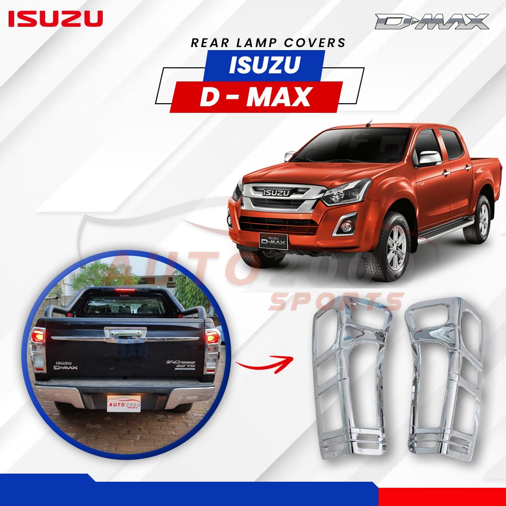 Isuzu D-Max Rear Lamps Covers 2018-2020