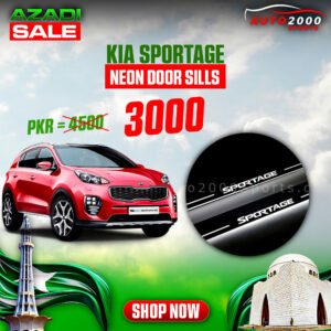 Kia Sportage Door Sill Neon 3D 2019-2020