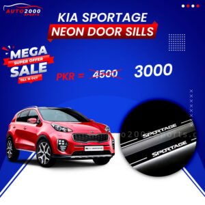 Kia Sportage Door Sill Neon 3D 2019-2020