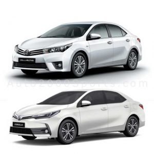 Toyota Corolla Face Uplift Model 2014 to 2019