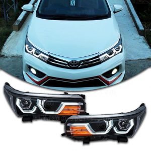 Toyota Corolla Head lamps W-Design 2014-2017