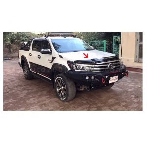 Toyota Hilux Revo Bonnet Guard Black Chrome Thailand 2016-2020