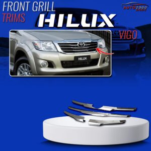 Toyota Hilux Vigo Champ Front Grill Trim Chrome 2012-2016