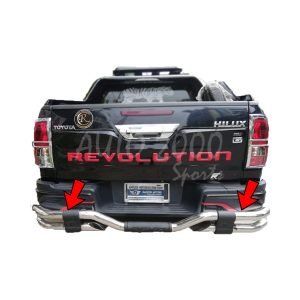 Buy Toyota Hilux Revo Rear Bumper Guard Model 2016-19