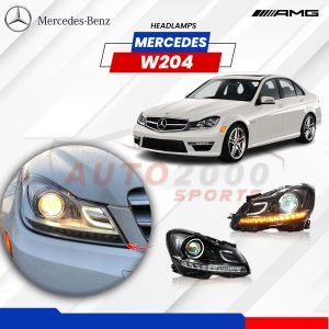 Buy Mercedes-Benz C-Class W204 Headlights 2007-2014