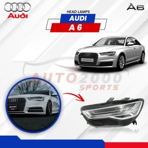 Audi A6 Headlights Head Lamps 2013-2019