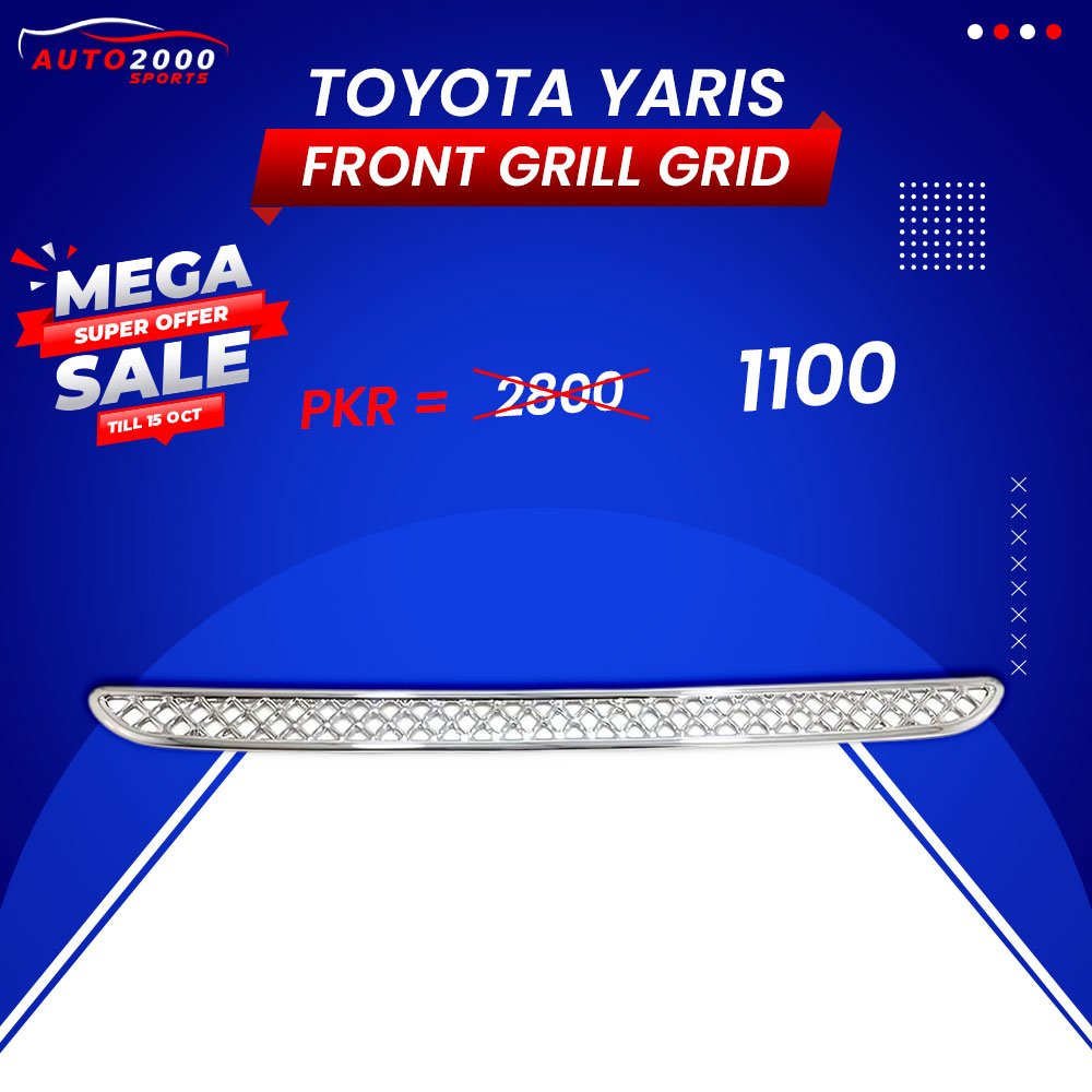 Toyota Yaris Front Grille Grid 2020-2021