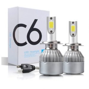 C6 LED Headlight - Headlight LED SMD Light for Car - H11 H1 H7 9005