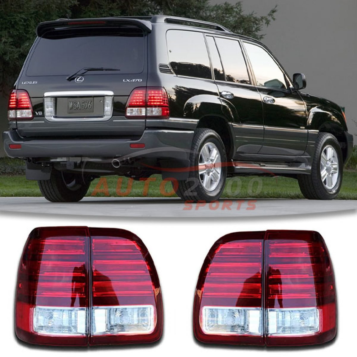 Buy Genuine Lexus LX 470 Rear Lamps Back Lights 1998-2007