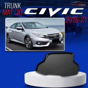 Honda Civic 3D Trunk Mat 2016-2020