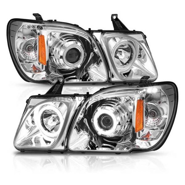 Buy Lexus LX470 Headlamps Chrome Eagle Eyes 1998-2007