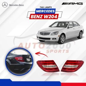 Mercedes-Benz C-Class W204 Rear Lamps 2007-2014