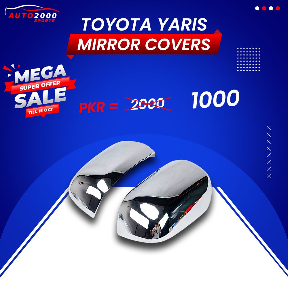 Toyota Yaris Side View Mirror Covers 2020-2021