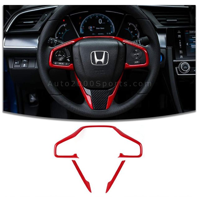 Honda Civic Red Interior Type R Kit 2016-2021