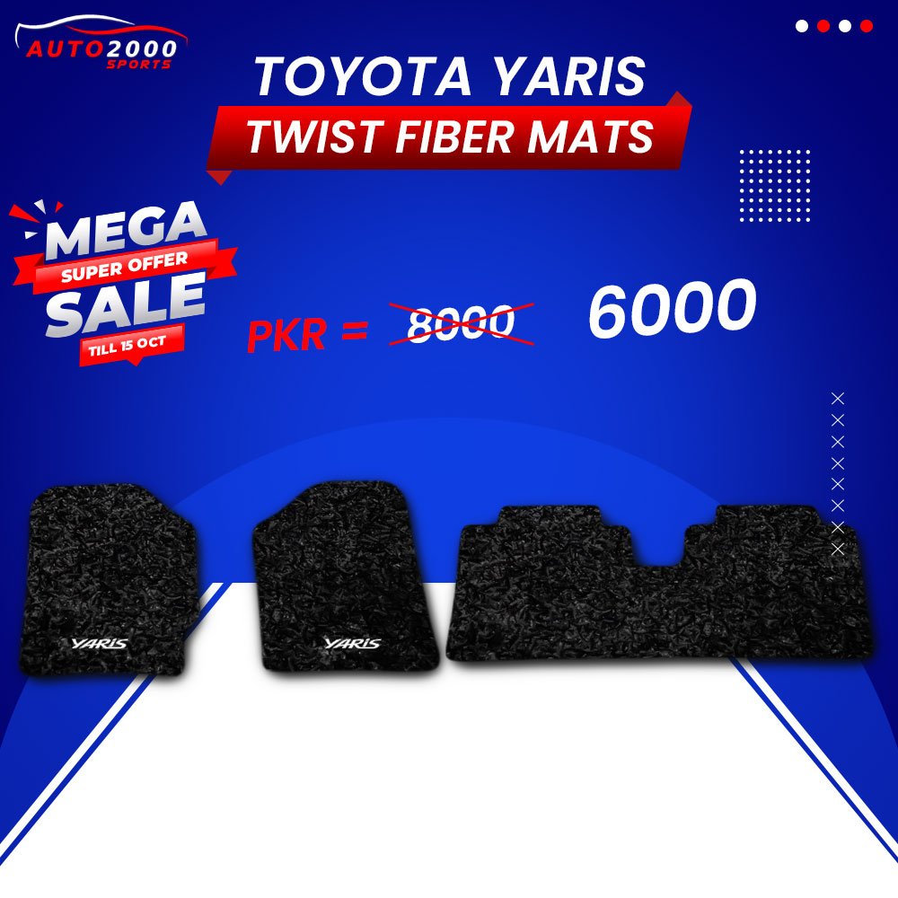 Toyota Yaris Floor Mats 2020-2021