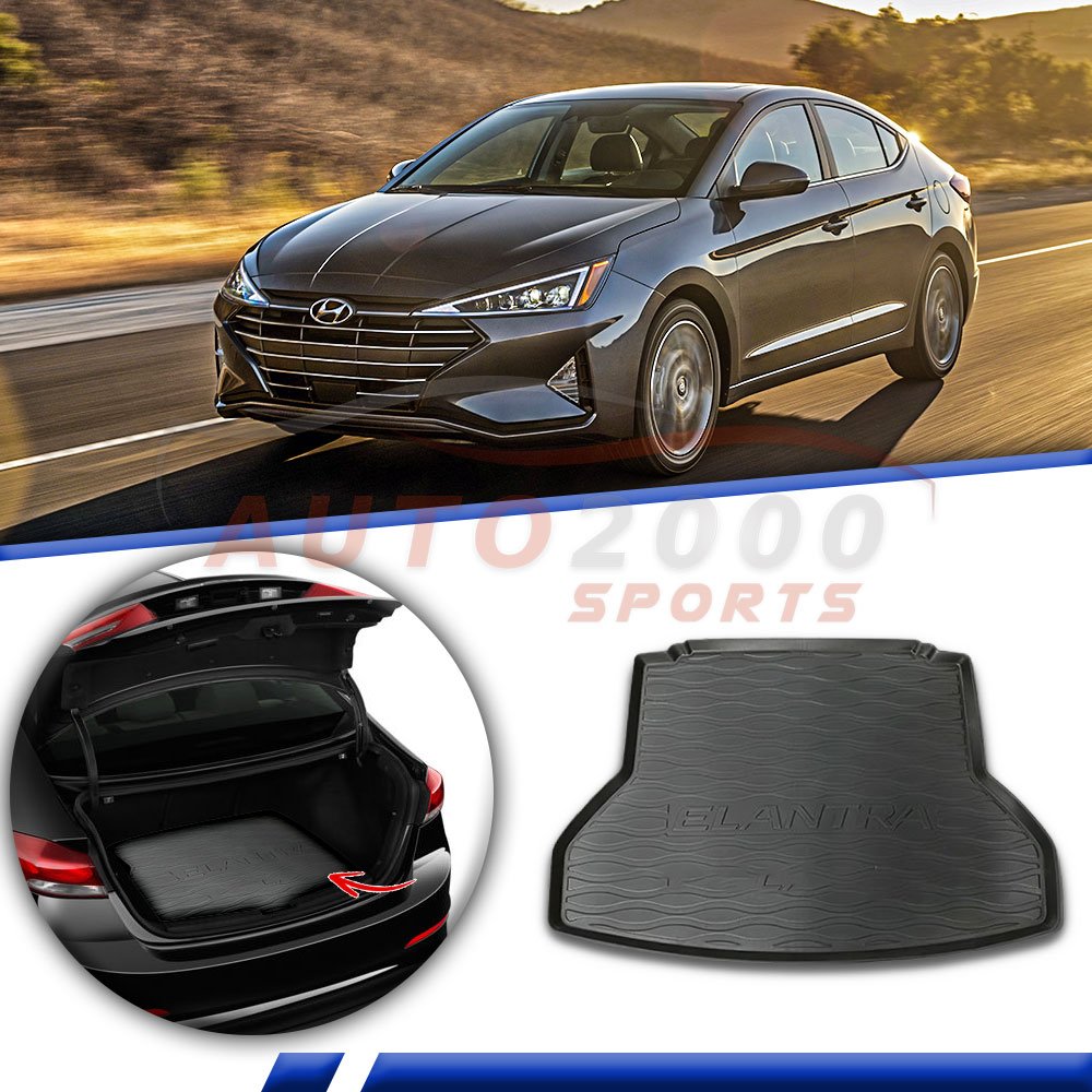 Hyundai Elantra 3D Trunk Mat 2021