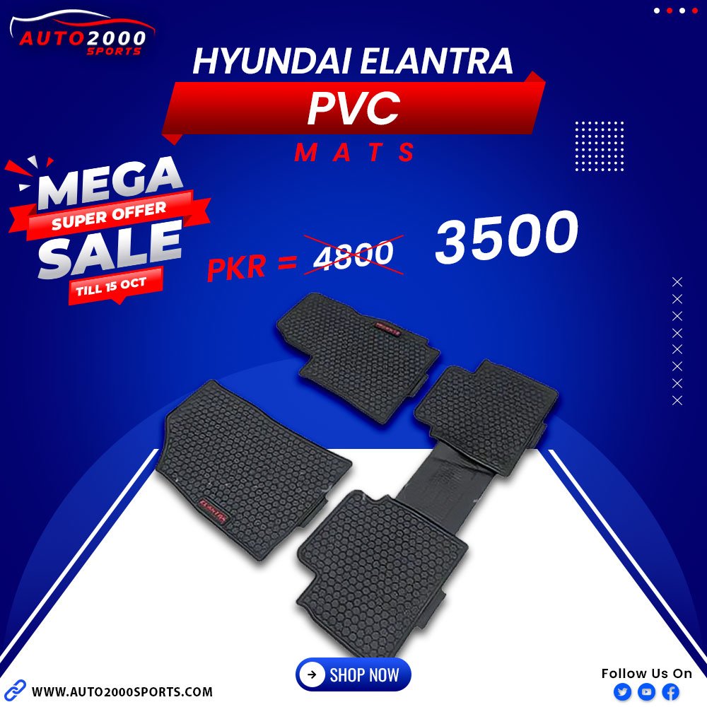 Hyundai Elantra Pvc Mats 2021