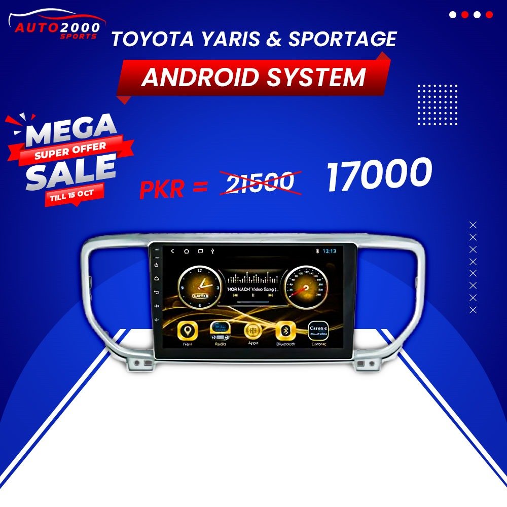 Kia Sportage Android System 9 2019-2021