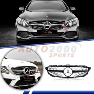 Mercedes Benz C Class W205 Front Grill 2014-2020