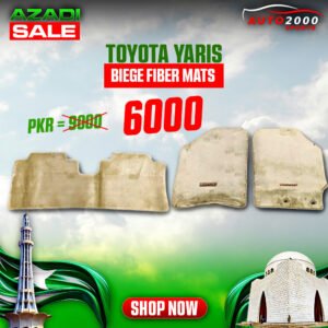 Toyota Yaris Carpet Floor Mats 2020-2021