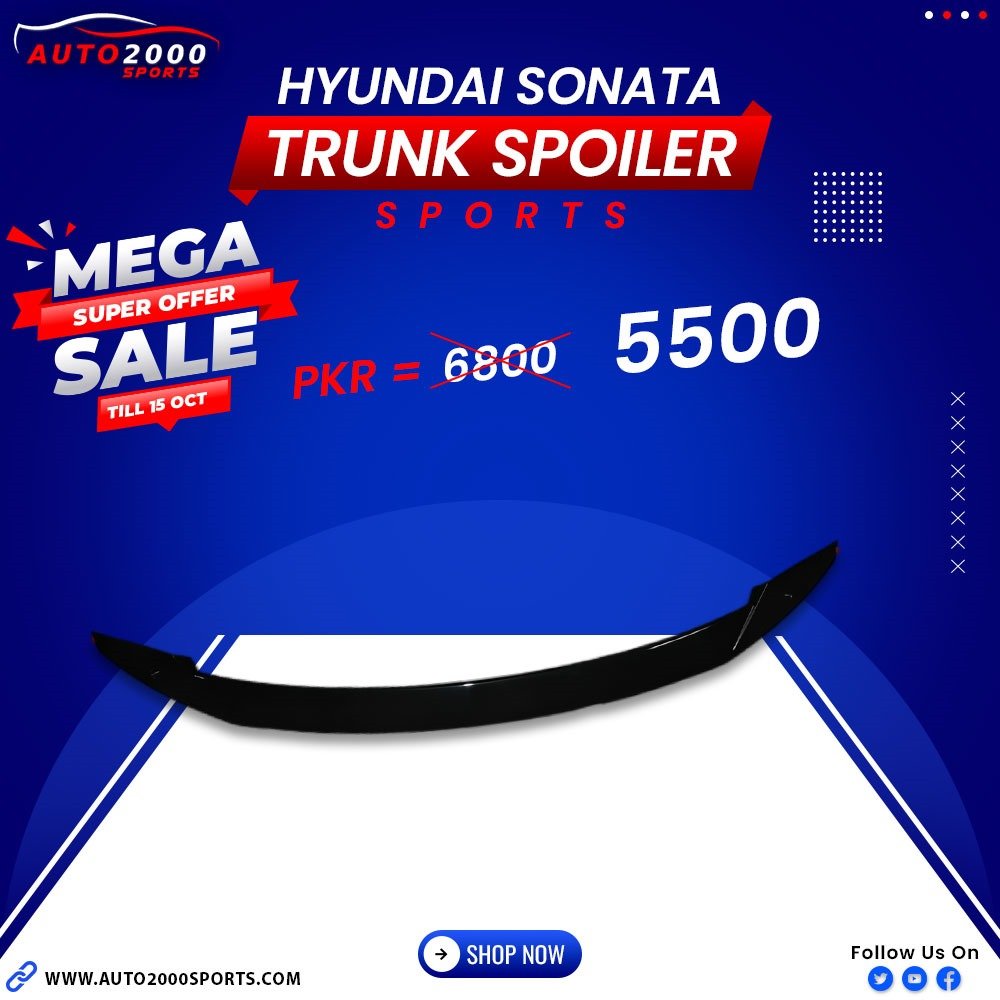 Hyundai Sonata Trunk Spoiler 2021-2022