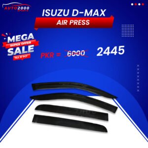 Isuzu D-Max Air Press Window Visors 2022