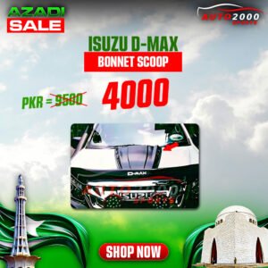 Isuzu D-Max Bonnet Scoop 2018-2022