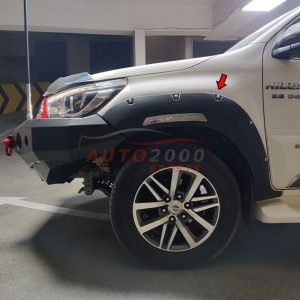 Toyota Hilux Revo Overfenders Flares Bolt Chrome Design 2016-2021
