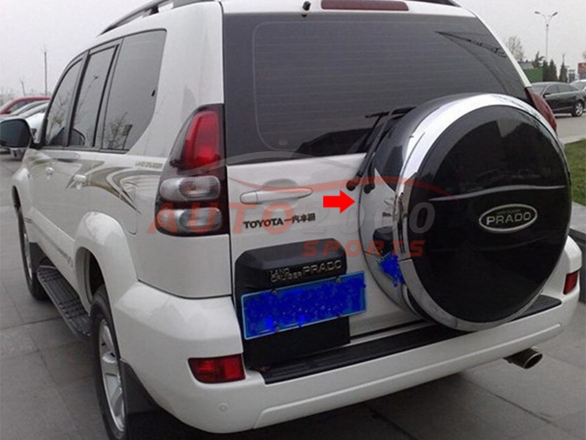 Toyota prado spare wheel online cover for sale