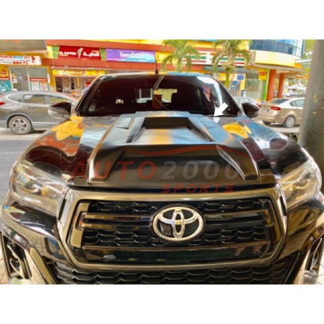 Toyota Hilux Revo Bonnet Scoop V3 2016-2022 