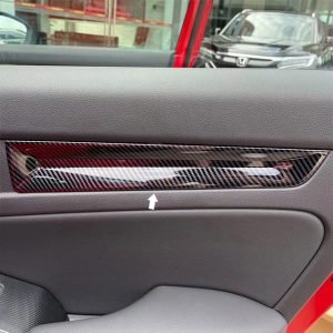 Honda Civic Carbon Fiber Inner Door Handle Trim 2022
