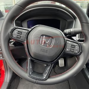 Honda Civic Carbon Fiber Steering Trim 2022