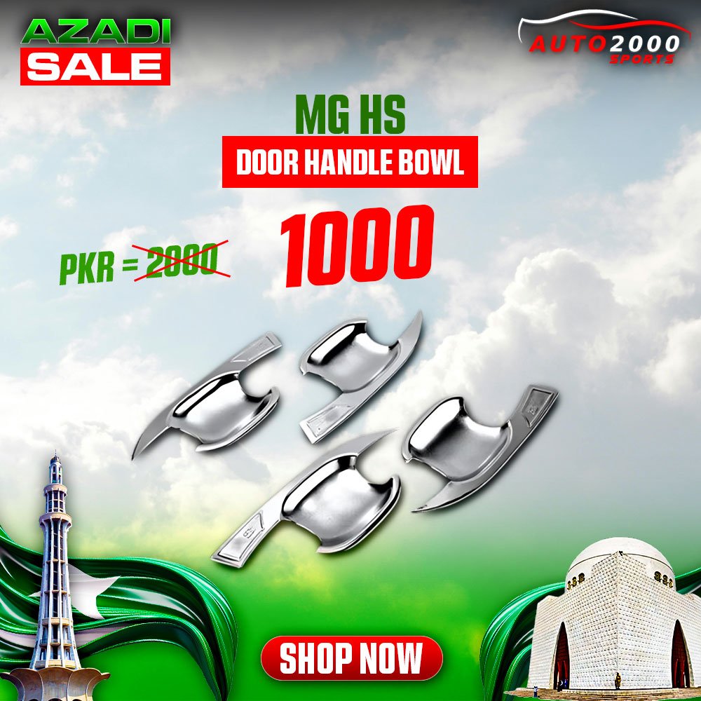 MG HS Door Handle Bowls 2022