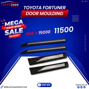 Buy Toyota Fortuner Door Moulding Embossed 2017-2022