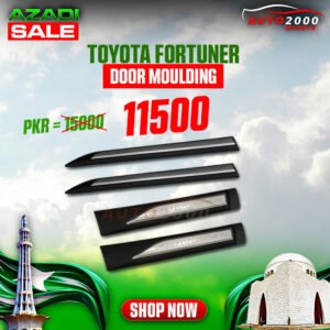 Buy Toyota Fortuner Door Moulding Embossed 2017-2022