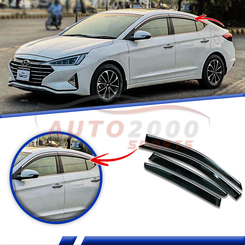 Buy Hyundai Elantra Air Press Sun Visor With Chrome 2021-2023