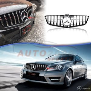 Mercedes-Benz C-Class W204 GT Style Front Grill 2007-2014