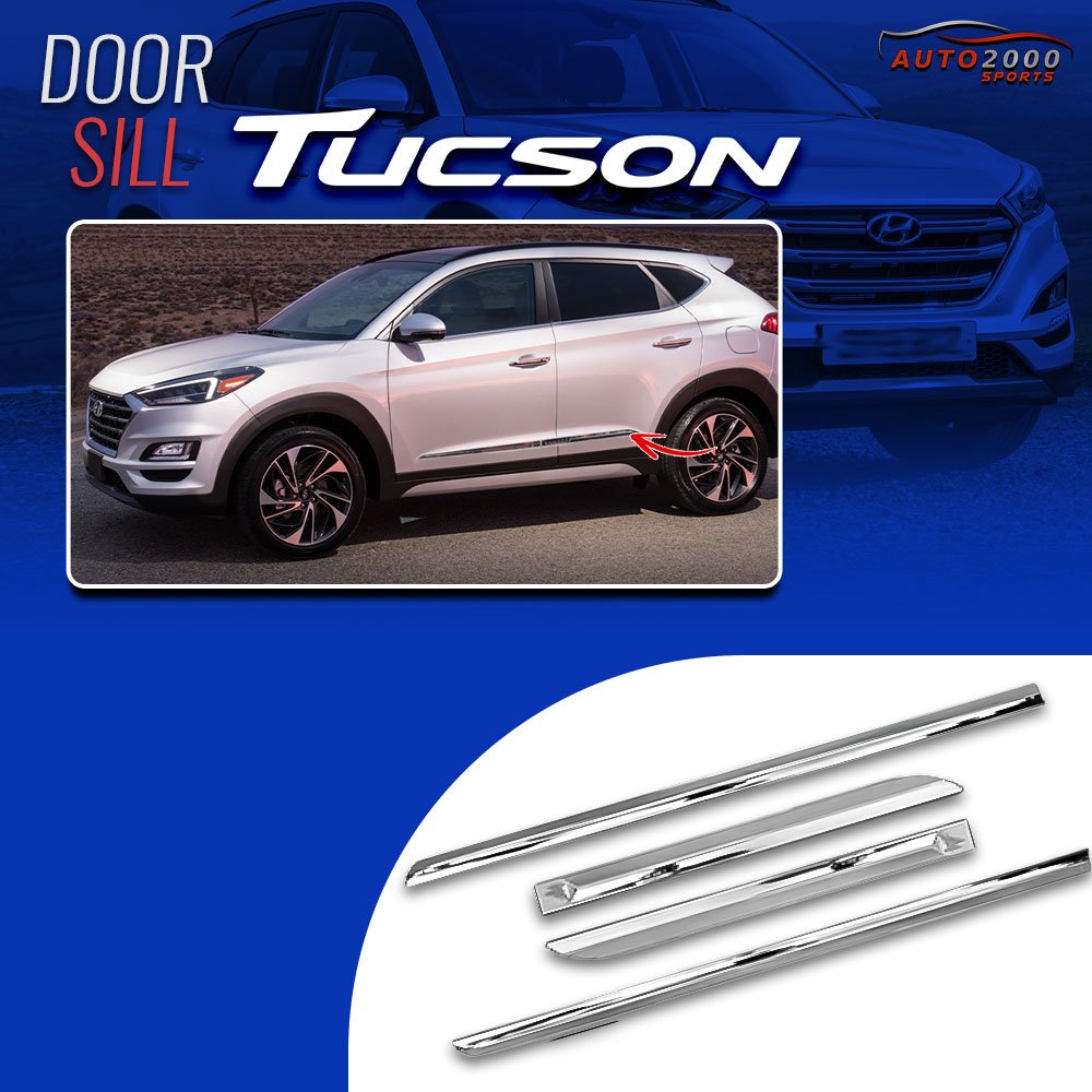 Buy Hyundai Tucson Door Moulding Chrome 2020-2023