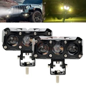 Cars Motorcycles Universal Bumper Spot Light 3 LED